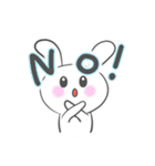 のんびりもっちりうさぎ（個別スタンプ：12）