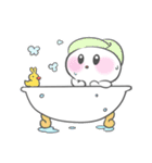 のんびりもっちりうさぎ（個別スタンプ：18）