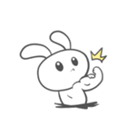 のんびりもっちりうさぎ（個別スタンプ：40）