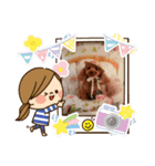 トイプードル モカちゃん（個別スタンプ：7）