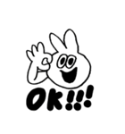 みがのうさぎちゃん（個別スタンプ：4）