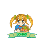“ロハスちゃん” LOHAS PLAZA限定スタンプ（個別スタンプ：5）