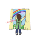 一緒に頑張りましょう（個別スタンプ：11）