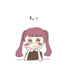 ゆるっと女のコ（個別スタンプ：18）