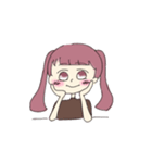 ゆるっと女のコ（個別スタンプ：21）