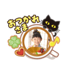 uekami  girls（個別スタンプ：4）