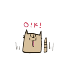 キジトラ猫の豆太さん（個別スタンプ：3）