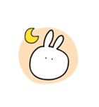 たいてい白いうさぎなスタンプ（個別スタンプ：7）