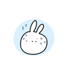 たいてい白いうさぎなスタンプ（個別スタンプ：13）
