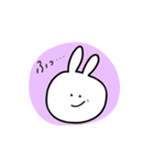 たいてい白いうさぎなスタンプ（個別スタンプ：15）