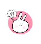 たいてい白いうさぎなスタンプ（個別スタンプ：17）