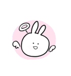たいてい白いうさぎなスタンプ（個別スタンプ：19）