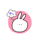 たいてい白いうさぎなスタンプ（個別スタンプ：24）