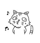 猫のみゅー（個別スタンプ：21）