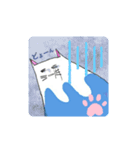 猫富士山 1（個別スタンプ：4）