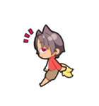 キツネとタヌキくん（個別スタンプ：2）