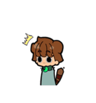 キツネとタヌキくん（個別スタンプ：10）