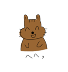 謝るリスち（個別スタンプ：8）
