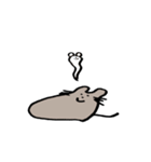 チーズねずみ（個別スタンプ：8）