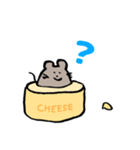チーズねずみ（個別スタンプ：11）