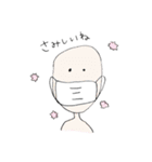 申し訳ないコロナたん（個別スタンプ：3）
