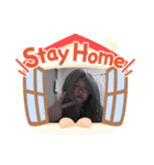 変装したよ（個別スタンプ：4）