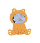 お花で遊ぼう7（個別スタンプ：14）