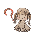 Nuukoのかわいい女の子たち（個別スタンプ：1）