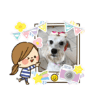 ゆず＆ミミ（個別スタンプ：35）