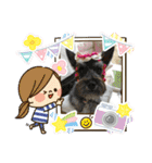 ゆず＆ミミ（個別スタンプ：36）