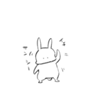 ほっぺたがぷにぷにしているうさぎの毎日（個別スタンプ：16）