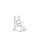 ほっぺたがぷにぷにしているうさぎの毎日（個別スタンプ：32）