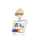 絵柄不安定スタ第一弾！男バージョン（個別スタンプ：14）