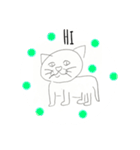 便利なかわいい猫の英語スタンプ（個別スタンプ：6）