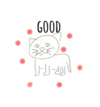 便利なかわいい猫の英語スタンプ（個別スタンプ：23）