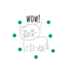 便利なかわいい猫の英語スタンプ（個別スタンプ：26）