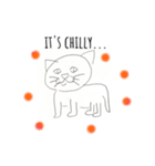 便利なかわいい猫の英語スタンプ（個別スタンプ：36）