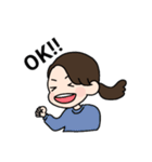 備後弁のお母さん（個別スタンプ：1）