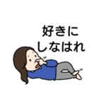 備後弁のお母さん（個別スタンプ：24）