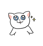 しんどい白猫（個別スタンプ：13）