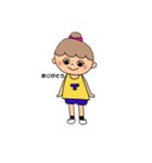 touch(girl)（個別スタンプ：2）