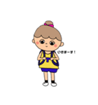 touch(girl)（個別スタンプ：5）