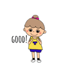 touch(girl)（個別スタンプ：6）