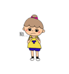 touch(girl)（個別スタンプ：7）