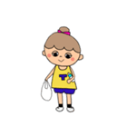 touch(girl)（個別スタンプ：11）