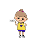 touch(girl)（個別スタンプ：15）