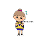 touch(girl)（個別スタンプ：18）