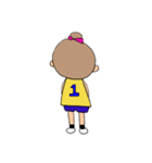 touch(girl)（個別スタンプ：19）