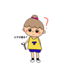 touch(girl)（個別スタンプ：20）