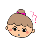 touch(girl)（個別スタンプ：26）